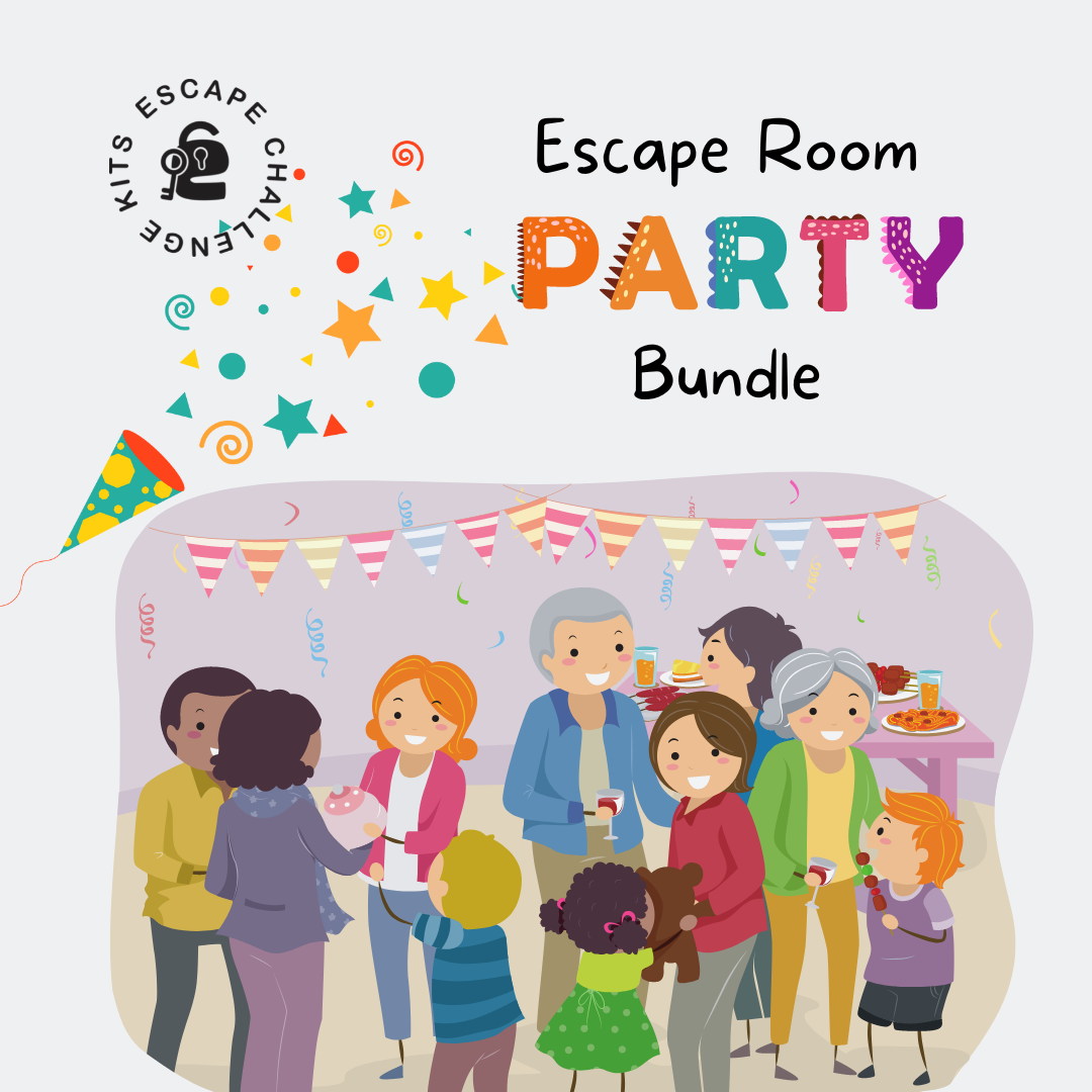 Party Escape room game, Birthday escape room party