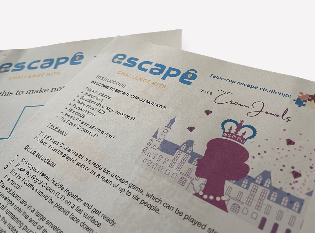 The Crown Jewels Escape Challenge Game Escape Challenge Kits