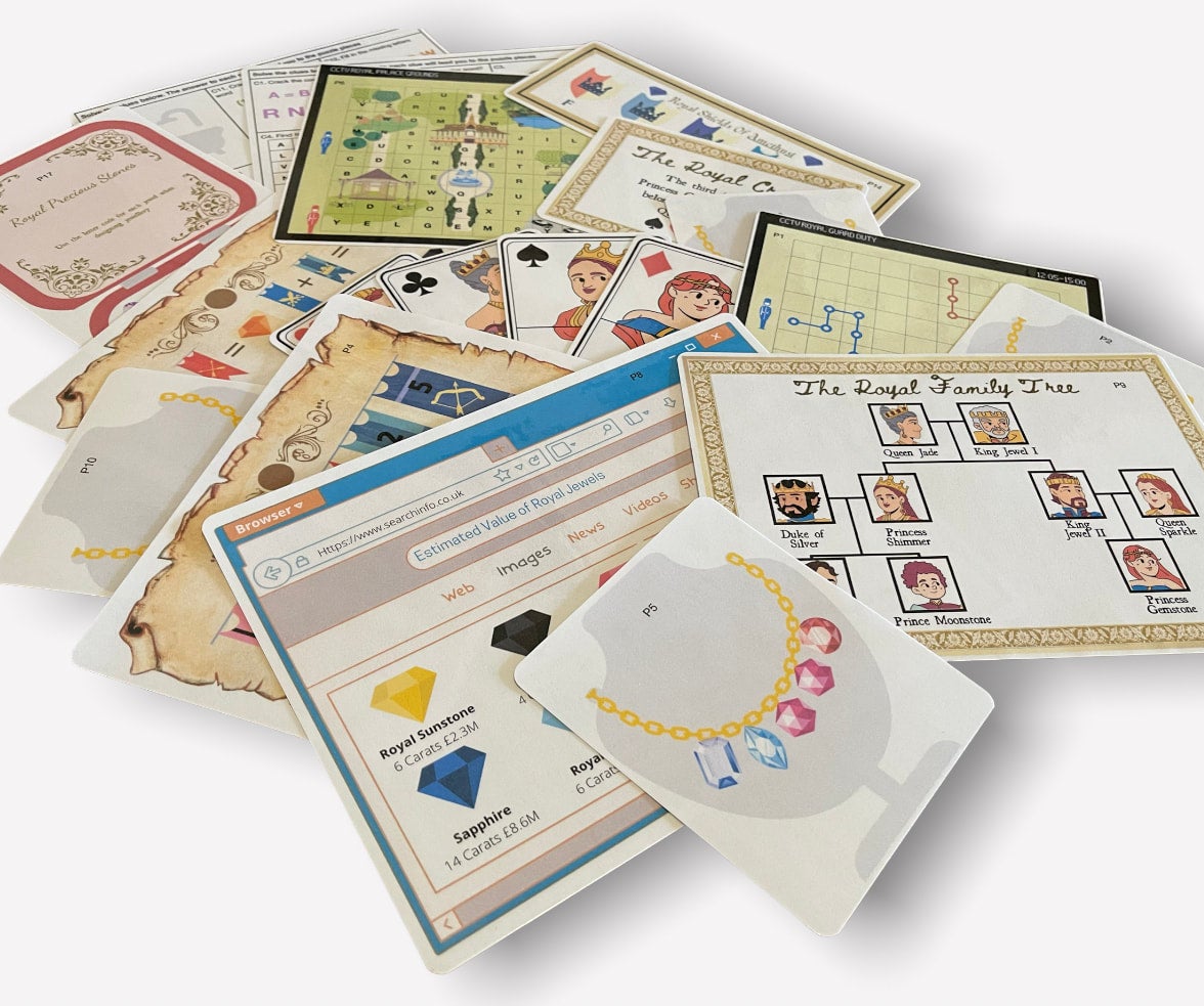 The Crown Jewels Escape Challenge Game Escape Challenge Kits