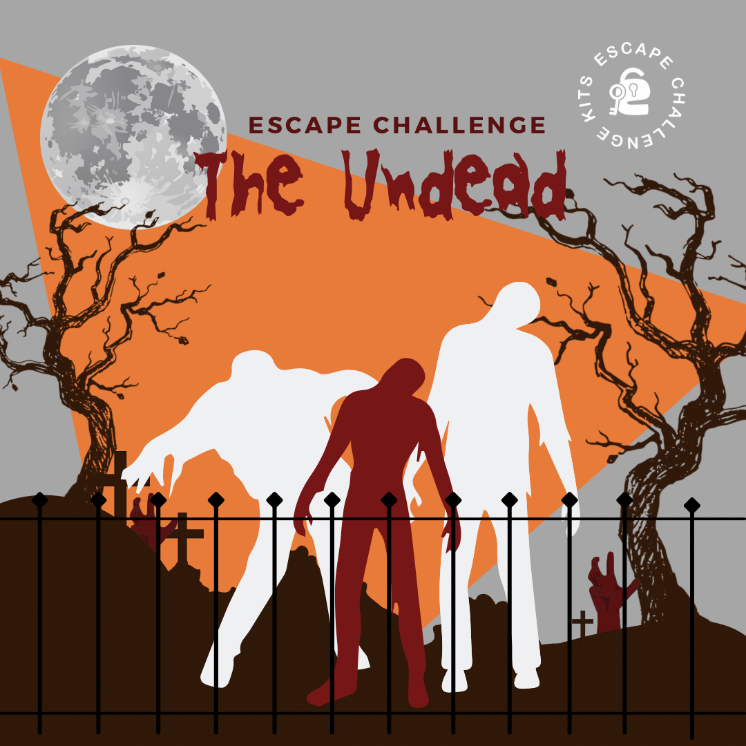 The Undead escape room game for home | Escape Challenge Kits